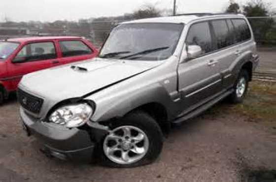 HYUNDAI TERRACAN SPARE PARTS FOR SALE