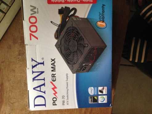 I039m selling a 700W powersupply.The powersupply is still new.Want to upgrade to 850W.