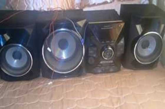 I039m selling my 1year six months Sony home audio sound system 2014 model in good condition. Bluetooth