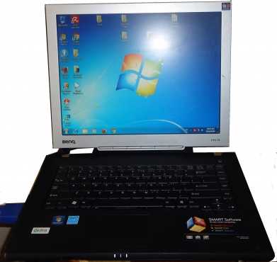 i5, 3gb ram, 120gb hdd, DVD-writer, wi-fi