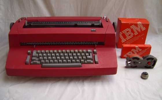 IBM Selectric II Golfball typewriter