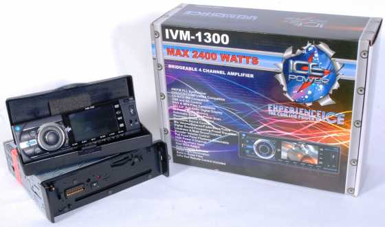 icepower single din head unit working condition