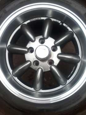 Imported multi spoke mags amp tyres