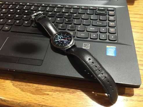 In Box, Brand New Condition Black Samsung Galaxy S2 Classic Watch for sale...