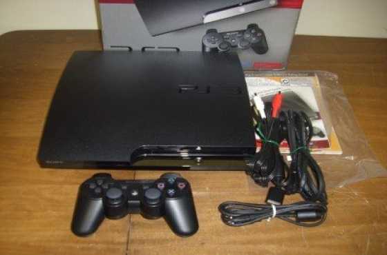 In box, Playstation 3 SLIMLINE 320GB with 2 Games amp 2 controllers for sale...