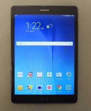 In mint condition Black Samsung Galaxy Tab A WiFi Only 9.7inch Quad LED display for sale...