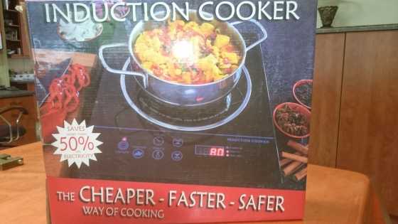 Induction Cooker for sale only used once.  Contact Franz 071 410 8062