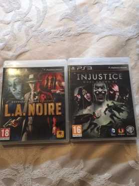 injustice and L.A Noire