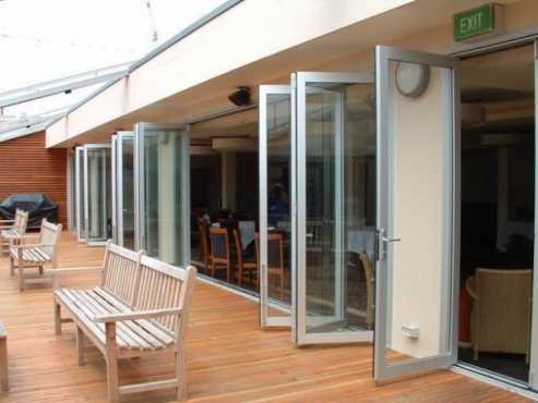 Installation of Aluminium Doors, Frames and Glass