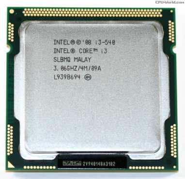 Intel 1155 and 1156 cpus