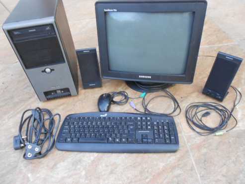 Intel Celeron desktop - complete system