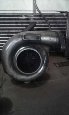 Intercooler en boost pype en T3 T4 turbo vir Golf.
