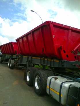 INTERLINK SIDE TIPPER TOP TRAILER 2007 MODEL FOR SALE.