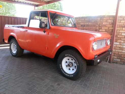 INTERNATIONAL SCOUT 1963 ALL WHEEL DRIVE