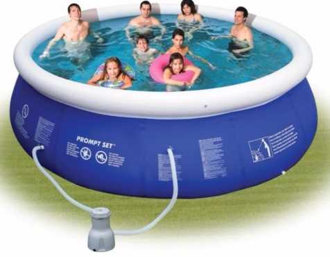 INTEX PORTABLE POOL WITH PUMP