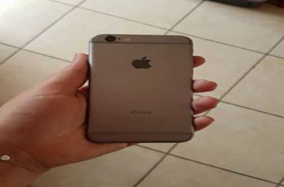 Iphone 6 16gb space grey te koop