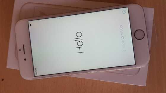 Iphone 6S Gold 16GB Practically Brand New as got a new phone from Vodacom or swap i7 Dell Laptop