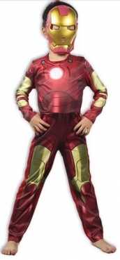 Iron Man Dress-Up Costume amp LED Mask