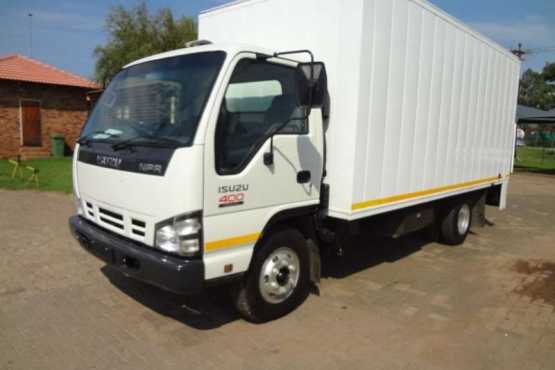 Isuzu Volume body NPR400 with Volume Van Body Truck