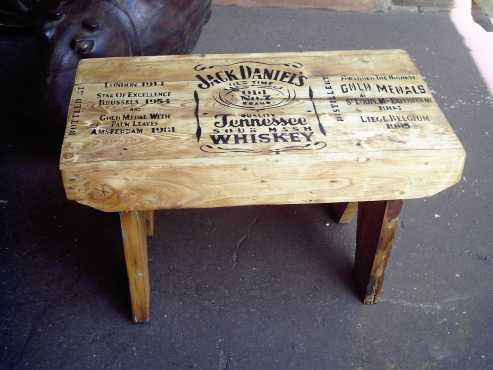 Jack Daniels 1 Seater Bench (750x400x450)