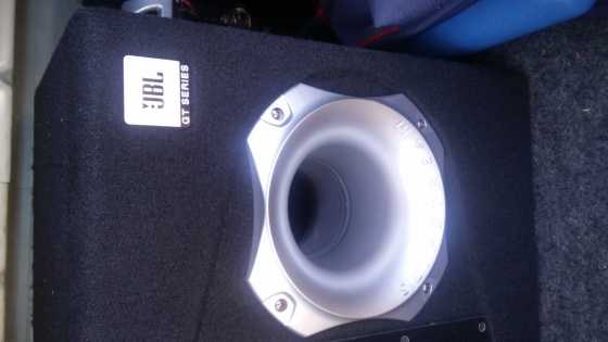 JBL Subwoofer and Amplifier