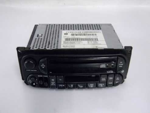 Jeep Cherokee Ggrand Cherokee Original Radio Cd Player For Sale    Contact 0764278509  Whatsapp 076