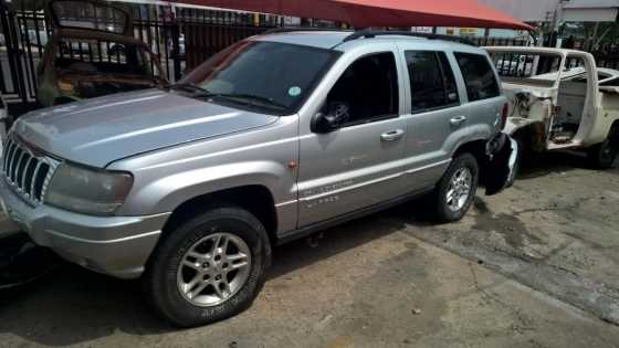 Jeep Cherokee V8 stripping for spares less 50 on all Jeep spares