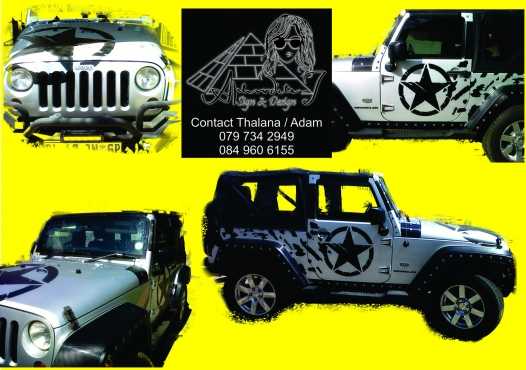 Jeep Customised Branding