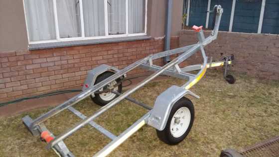 Jetski Trailer galvanized swan neck