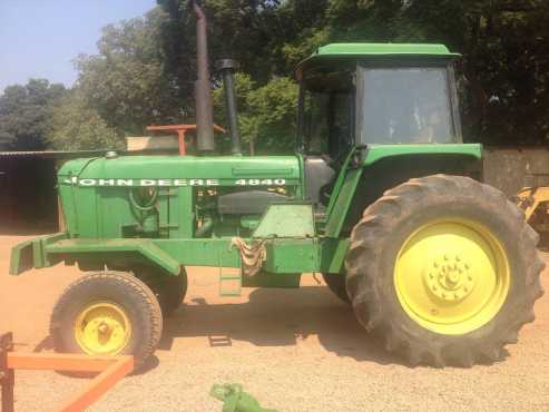 John Deere 4840 2x4 Tractor