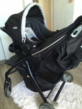 Joie stroller and carseat