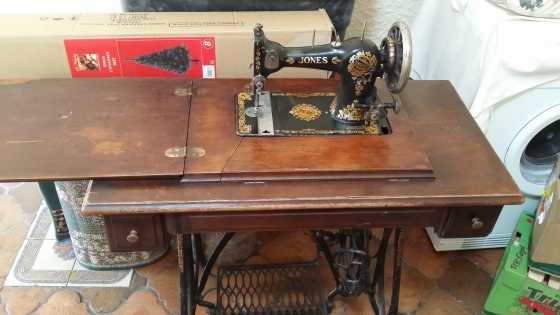 Jones Medium CS Sewing Machine with Treadle