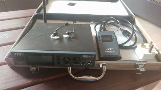 JTS inx ear monitors with Bose system