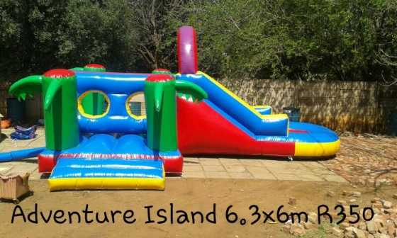 Jumping Castle Adventure Island 6x6m