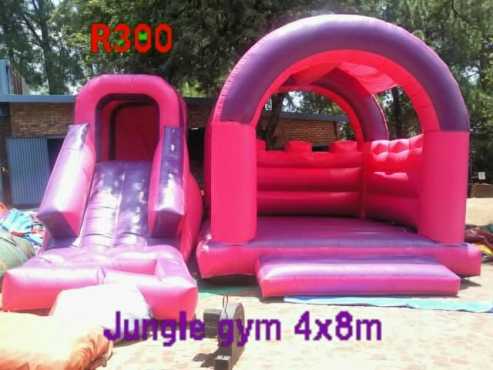 Jumping Castle Jungle Gym 4x8m