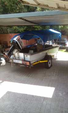 Jurgens fleetline l caravan amp Bass boat R65,000