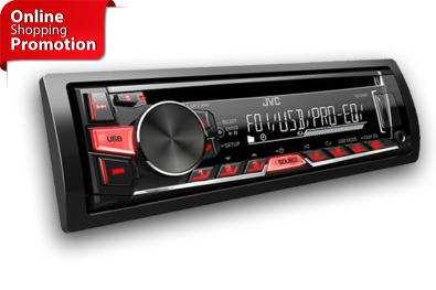 JVC KD-R461U CAR AUDIO CD RECEIVER