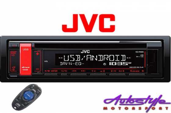 JVC KD-R486 CD Receiver with Front USBAUX Input