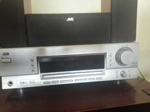 JVC surround sound system with dedicated amp