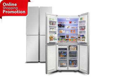 Kelvinator KI520SS 4 Door Fridge Freezer