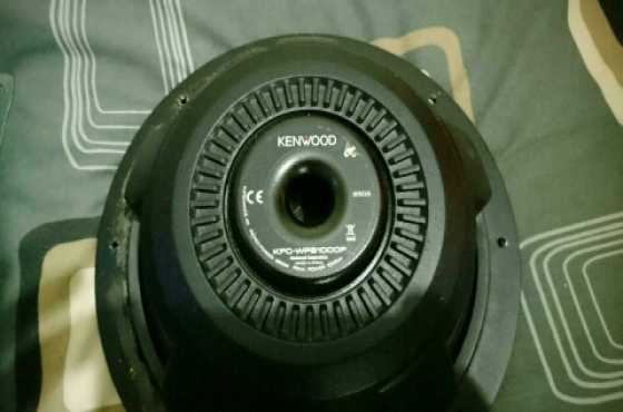 Kenwood 10 inch flat subwoofer