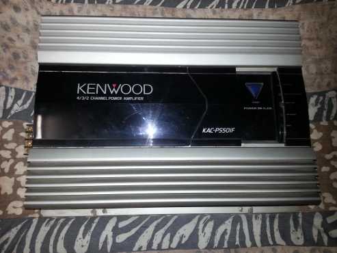 Kenwood amps and subs