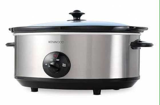 Kenwood Brushed Aluminium 6.5 L Multi Function Slow Cooker