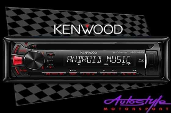 Kenwood KDC-U263R Mp3 with USB CD Front Loader