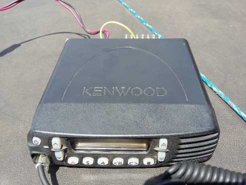 Kenwood two way trunk radios x2