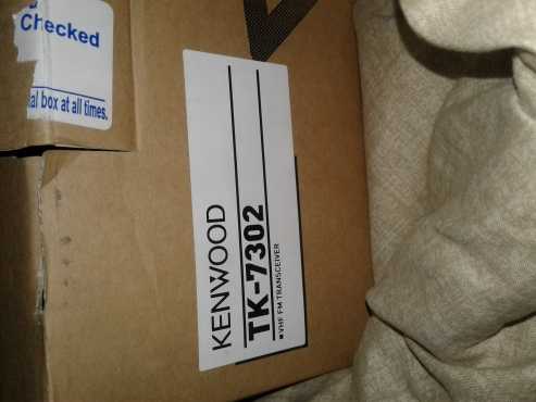 kenwood vhf fm transcever. tk 7302