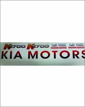 kia k2700 decal set