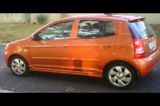 Kia Picanto 1.1 Ex 2008 Orange, with orange theme (Neg.) Very good condition, 83200kms