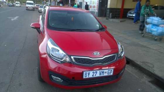 Kia Rio 2012 1.6 sedan in good condition for R 120,000