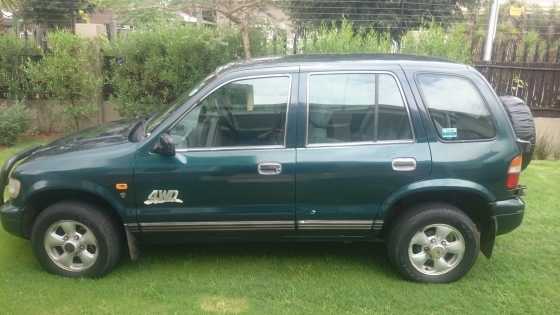 Kia Sportage- 1999 for sale. Great 4x4 and runaround